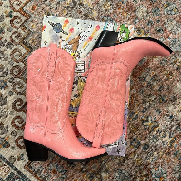 ✨ NIB FREE PEOPLE Jeffrey Campbell dagget western boots - Picture 5 of 6